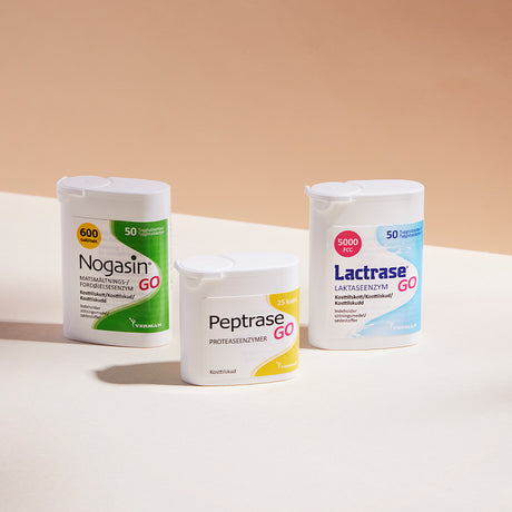 Biosym Peptrase Go | 25 kapsler fra Biosym på Mecindo.dk