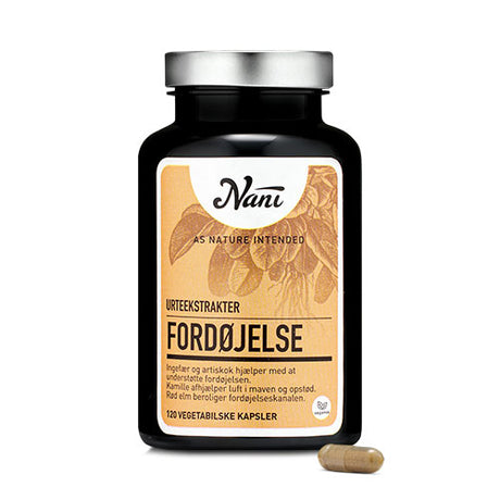 Nani Fordøjelse | 120 kapsler fra Nani på Mecindo.dk