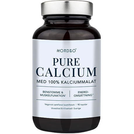 Nordbo Pure Calcium | 90 kapsler fra NORDBO på Mecindo.dk