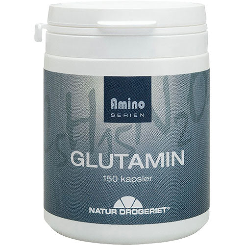 Natur-Drogeriet Glutamin | 150 kapsler fra Natur-Drogeriet på Mecindo.dk