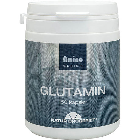 Natur-Drogeriet Glutamin | 150 kapsler fra Natur-Drogeriet på Mecindo.dk