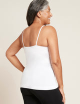 Boody Cami Top Hvid | Str. L fra Boody på Mecindo.dk