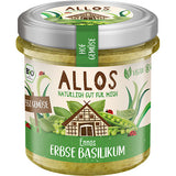 Allos Smørepålaeg AErter & Basilikum Økologisk | 135 gr fra Allos på Mecindo.dk