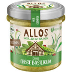 Allos Smørepålæg Ærter & Basilikum Økologisk | 135 gr