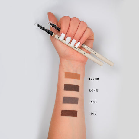 IDUN minerals Eyebrow Pen Brush Björk (Lysbrun) fra IDUN minerals på Mecindo.dk