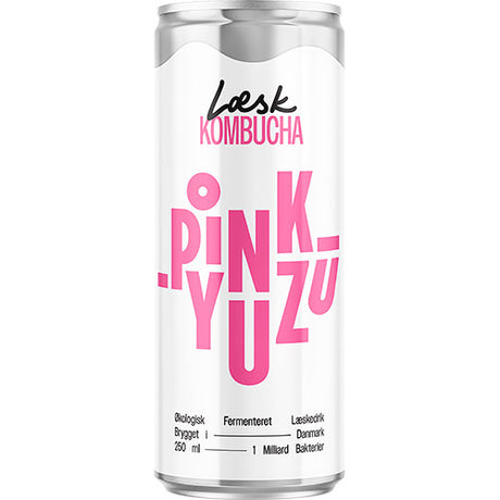 Læsk Økologisk Kombucha | Pink Yuzu
