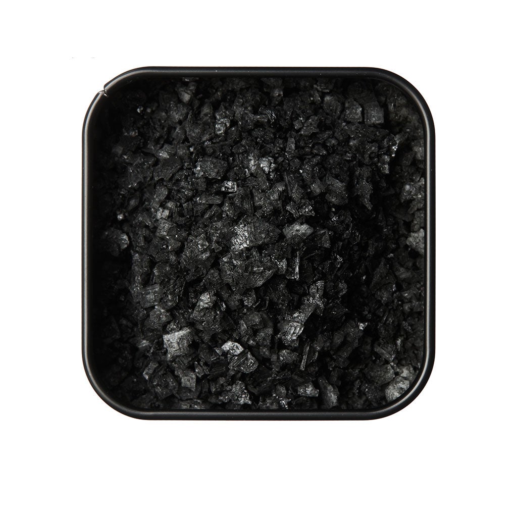 Mill & Mortar Sort Flagesalt | 80 gr fra Mill & Mortar på Mecindo.dk