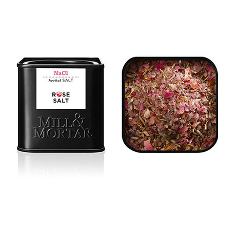 Mill & Mortar Rose Salt Økologisk | 70 gr fra Mill & Mortar på Mecindo.dk