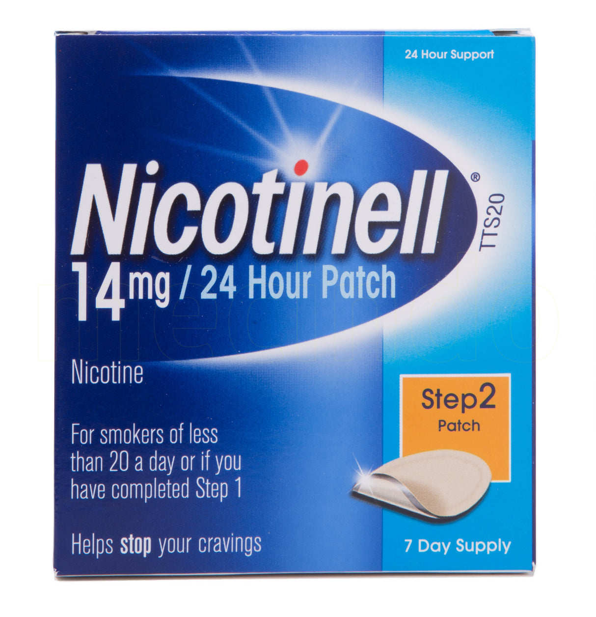 Nicotinell 14 mg/24 timer, 7 plastre fra Nicotinell på Mecindo.dk