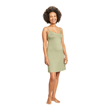 Boody Goodnight Slip Sleep Dress Sage | Str. M fra Boody på Mecindo.dk