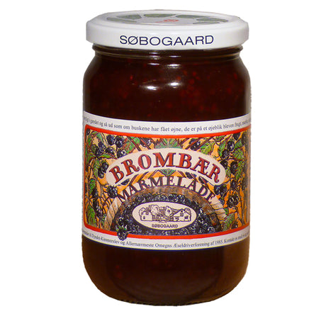 Søbogaard Brombærmarmelade Økologisk | 400 gr fra Søbogaard på Mecindo.dk
