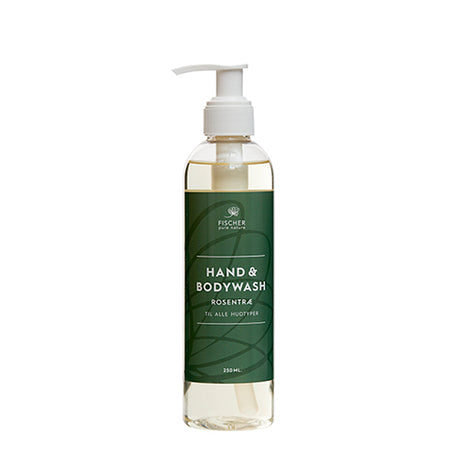 Fischer Pure Nature Hand & Bodywash Rosentrae | 250 ml fra Fischer Pure Nature på Mecindo.dk