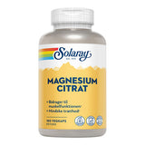 Solaray Magnesium Citrat | 180 kapsler fra Solaray på Mecindo.dk