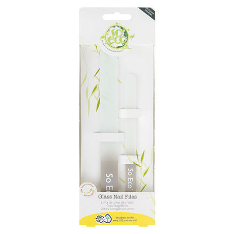 So Eco Glass Nail Files - 2 Pack fra So Eco på Mecindo.dk