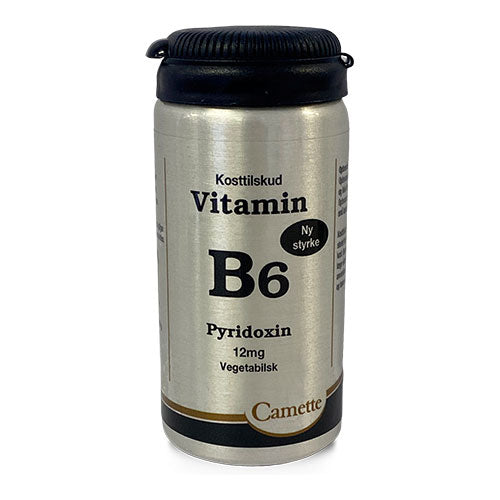 Camette B6 Vitamin Pyridoxin 12mg | 90 Tabl. fra Camette på Mecindo.dk