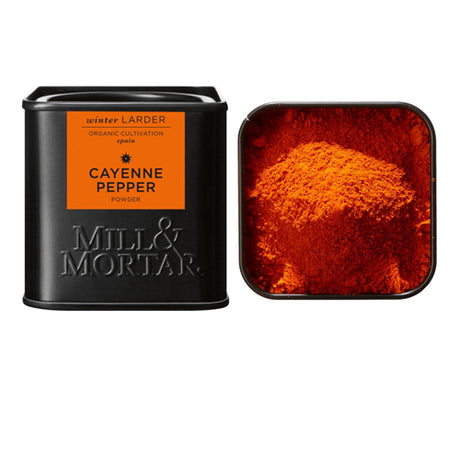 Mill & Mortar Cayenne Peber Stødt Økologisk | 45 gr fra Mill & Mortar på Mecindo.dk