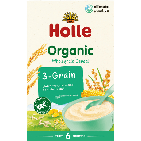 Holle 3-kornsgrød Økologisk | 250 g fra Holle på Mecindo.dk