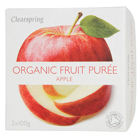 Clearspring Frugtpuré Økologisk (200 gr) | AEble fra Clearspring på Mecindo.dk