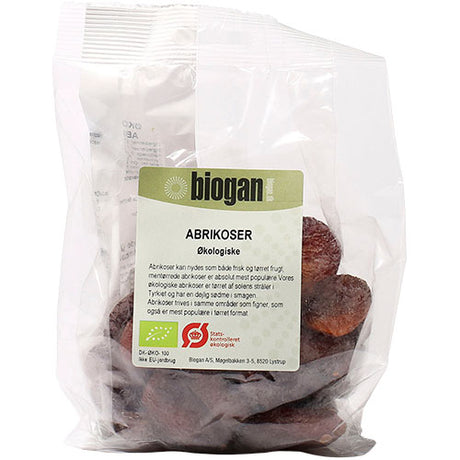 Biogan Økologiske Abrikoser | 200 gr fra Biogan på Mecindo.dk