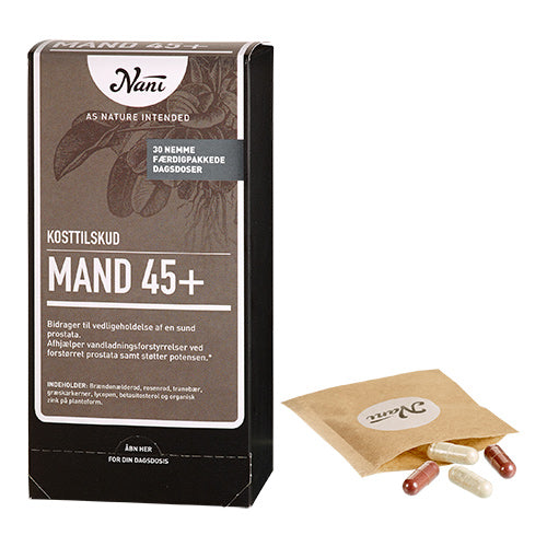 Nani Mand 45+ Kurpakke | 30 br fra Nani på Mecindo.dk