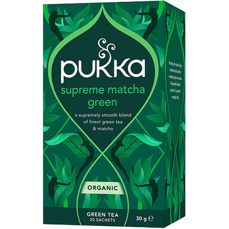 Pukka Supreme Green Matcha Te | 20 br fra Pukka på Mecindo.dk
