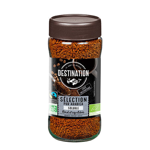 Destination Instantkaffe 100% Arabica Økologisk | 100 gr fra Destination på Mecindo.dk