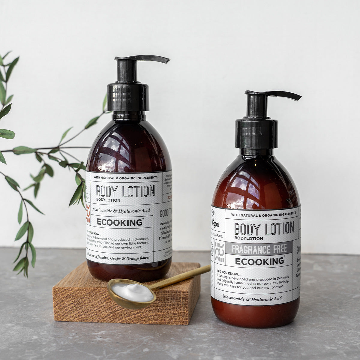 Ecooking Bodylotion Parfumefri | 300 ml fra Ecooking på Mecindo.dk