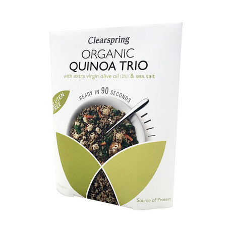 Clearspring Quinoa Trio | 250 gr fra Clearspring på Mecindo.dk