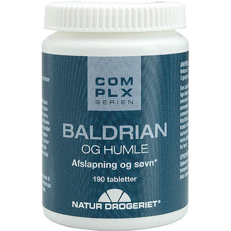 Natur-Drogeriet Baldrian & Humle | 190 Tabl. fra Natur-Drogeriet på Mecindo.dk