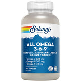 Solaray All Omega 3-6-9 | 180 kapsler fra Solaray på Mecindo.dk