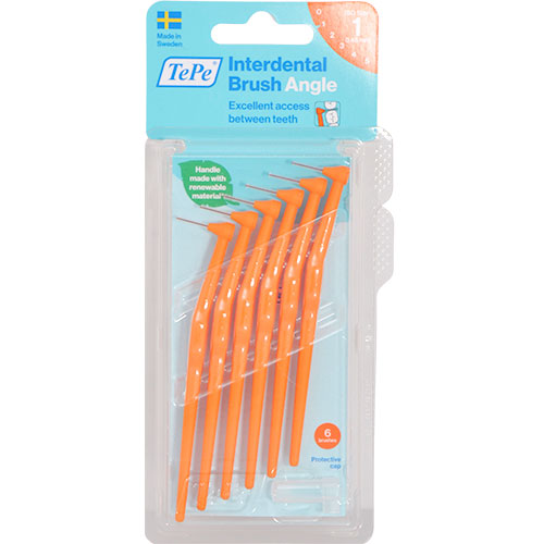 TePe Angle Mellemrumstandbørster Orange | 6 stk