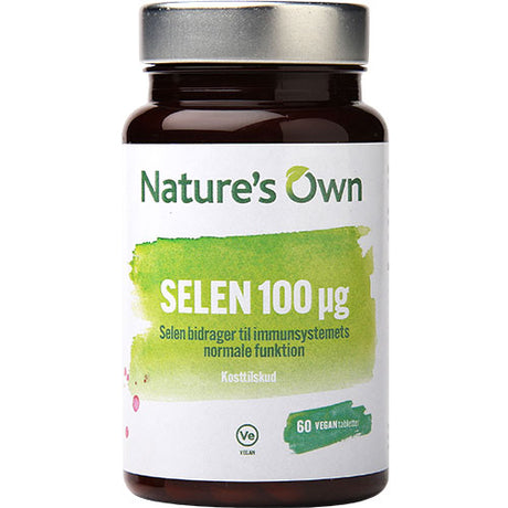 Natures Own Selen | 60 Tabl. fra Natures Own på Mecindo.dk