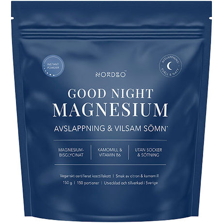 NORDBO Magnesium Instant | 150 g fra NORDBO på Mecindo.dk