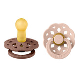 BIBS Boheme Latex Size 2 Woodchuck/Blush 2 PACK fra BIBS på Mecindo.dk