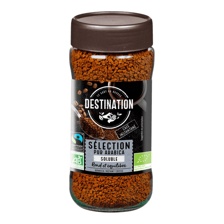 Destination Instantkaffe 100% Arabica Økologisk | 100 g fra Destination på Mecindo.dk