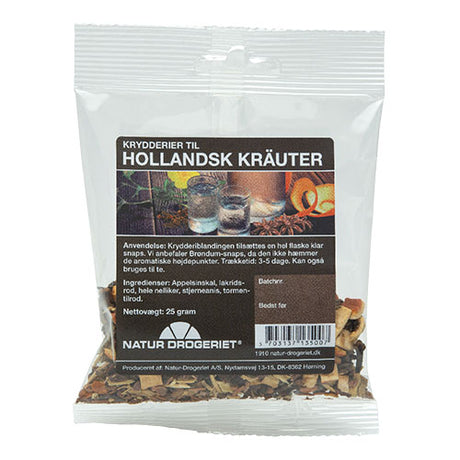 Natur-Drogeriet Hollandsk Krauter Krydderiblanding | 25 gr fra Natur-Drogeriet på Mecindo.dk