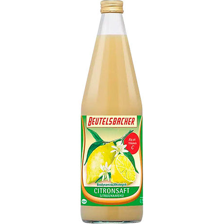 Beutelsbacher Citronsaft Økologisk Demeter | 750 ml