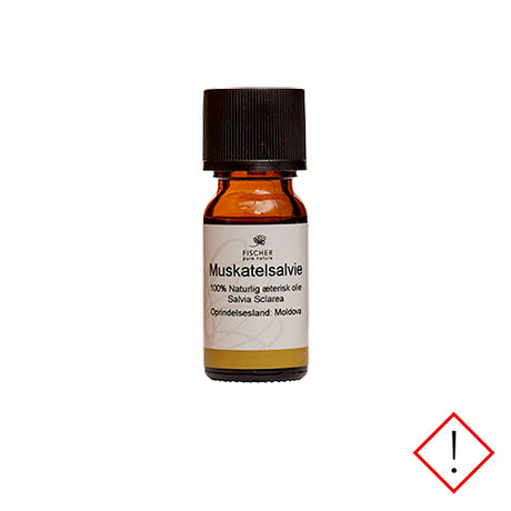 Fischer Pure Nature Muskatelsalvieolie AEterisk | 10 ml fra Fischer Pure Nature på Mecindo.dk