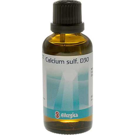 Allergica Calcium Sulf. D30 Cellesalt 12 | 50 ml fra Allergica på Mecindo.dk
