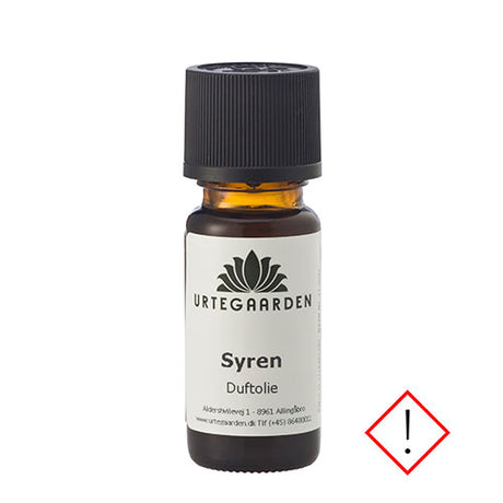 Urtegaarden Syren Duftolie | 10 ml fra Urtegaarden på Mecindo.dk