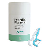 The Natural Family Co. Tandstik M. Tandtråd Friendly Flossers fra The Natural Family Co. på Mecindo.dk