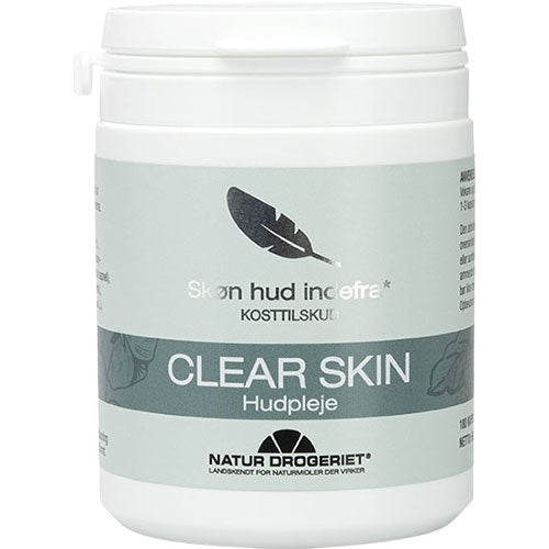 Natur-Drogeriet Clear Skin | 180 kapsler fra Natur-Drogeriet på Mecindo.dk
