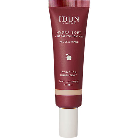 IDUN minerals Hydrasoft Mineral Foundation (30 ml) | Gylla 255 fra IDUN minerals på Mecindo.dk