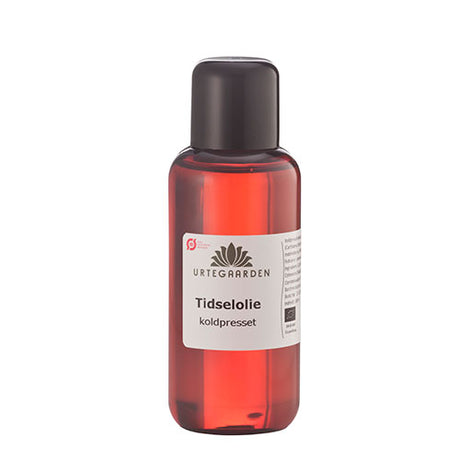 Urtegaarden Tidselolie Økologisk | 100 ml fra Urtegaarden på Mecindo.dk