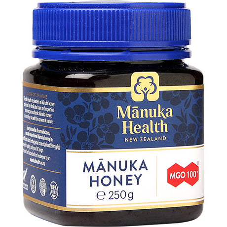 Manuka Health Manuka Honning (250 gr) | MGO 100+ fra Manuka Health på Mecindo.dk