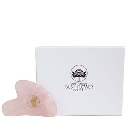 Australian Bush Flower Essences Gua Sha Tool Rosakvarts fra Australian Bush Flower Essences på Mecindo.dk