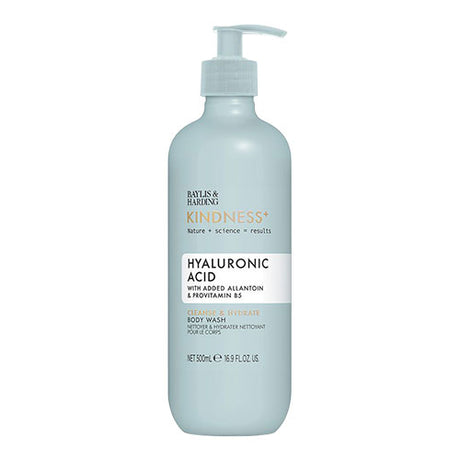 Baylis & Harding Body Wash Vegansk (500 ml) | Hyaluronic Acid fra Baylis & Harding Kindness+ på Mecindo.dk