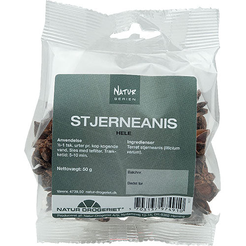 Natur-Drogeriet Stjerneanis Hel | 50 gr fra Natur-Drogeriet på Mecindo.dk