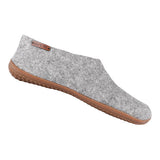 SHU`S hjemmesko med gummi sål Light Grey | 36 fra SHUS på Mecindo.dk