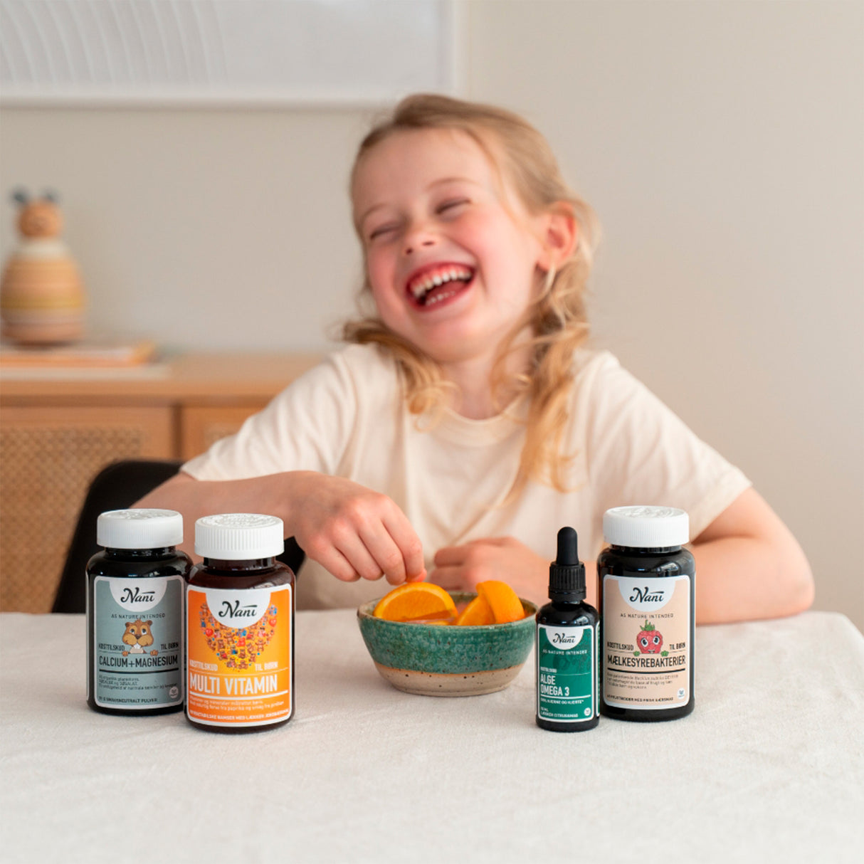 Nani Mælkesyrebakterier Til Børn | 60 gummies fra Nani på Mecindo.dk